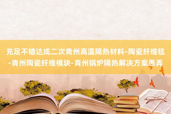 充足不错达成二次青州高温隔热材料-陶瓷纤维毯-青州陶瓷纤维模块-青州锅炉隔热解决方案愚弄